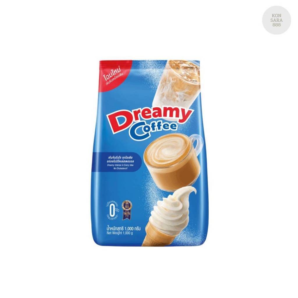 Dreamy Coffee ครีมเทียม คอฟฟี่ ดรีมมี่ สีฟ้า ขนาด 1,000 กรัม 500028