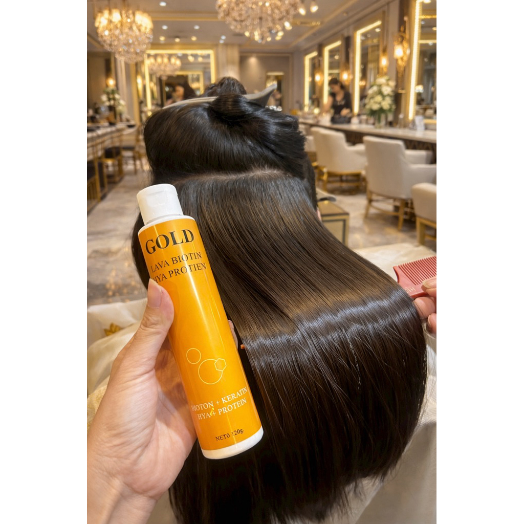 โปรตีนเคราตินแห้งทองคำไฮยาเซรั่มลาวาLAVAชนิดเร่งด่วน