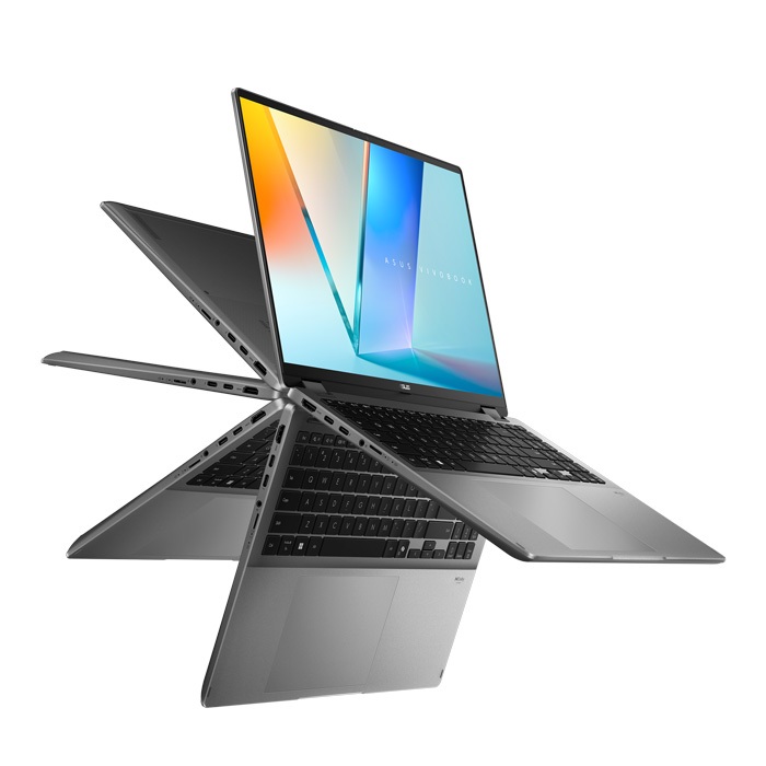 Notebook 2in1 โน๊ตบุ๊คบางเบา Asus Vivobook 16 Flip TP3607SA-SI735WA 16" OLED-Touch Ultra7 258V Ram32