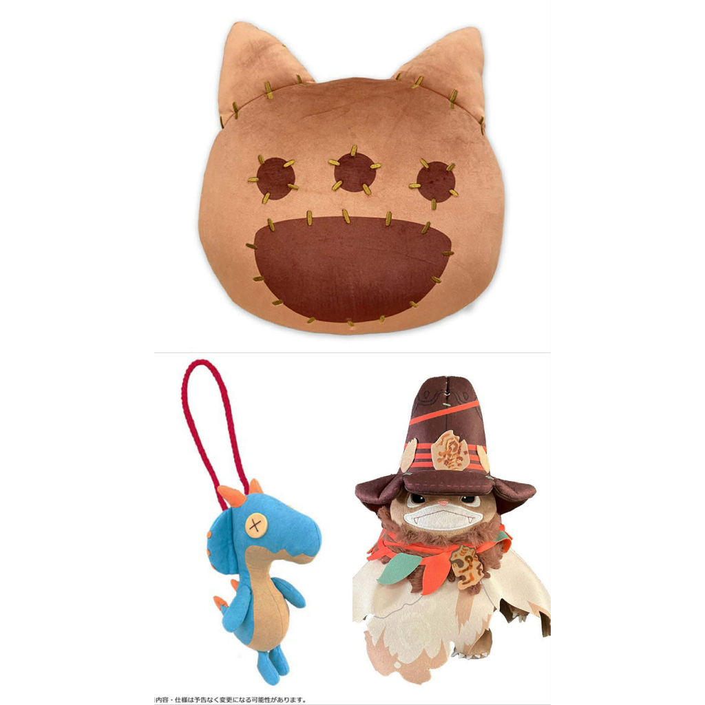(🔴PRE-ORDER) Monster Hunter Wilds Cat-shaped & Lagiacrus & Rove ของแท้ 💯