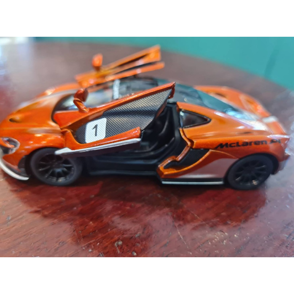 โมเดลสปอร์ตmclarenโมเดลรถเหล็กโมเดลสะสมโมเดลรถของเล่นkinsmart scale1:36:Diecase metal:Doorsopen openable:pullback action