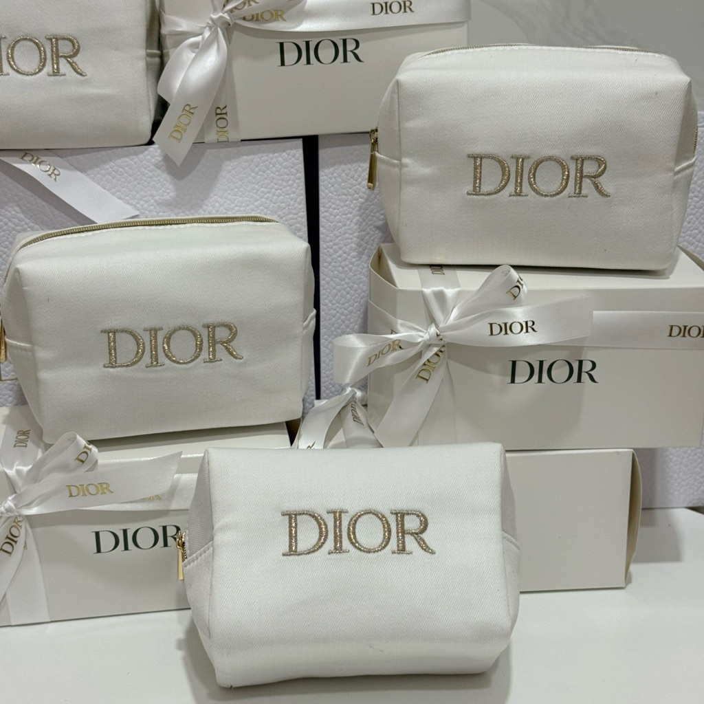 Vip gift 2024 กระเป๋าเครื่องสำอางของสมนาคุณแท้ จากเคาร์เตอร์กลุ่ม beaute