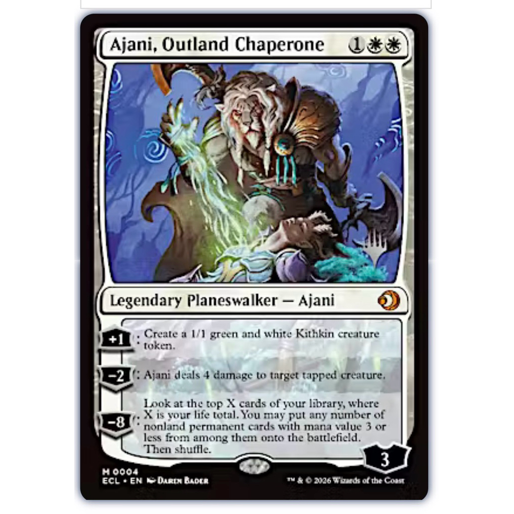 Promo Pack: Ajani, Outland Chaperone (Promo Pack)