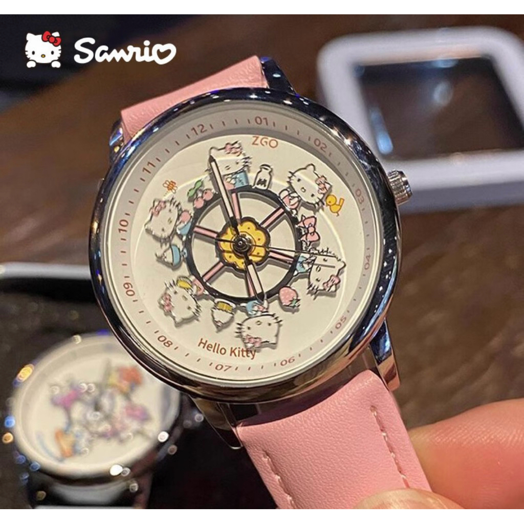 นาฬิกา zGO x Sanrio รุ่น Hello Kitty สายสีชมพู