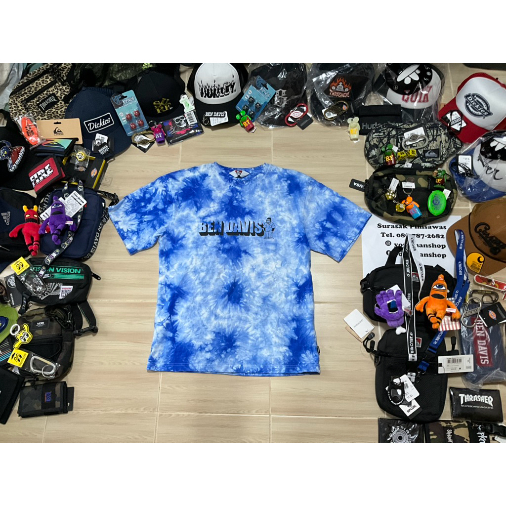 เสื้อมัดย้อม Ben Davis สภาพใหม่ size S