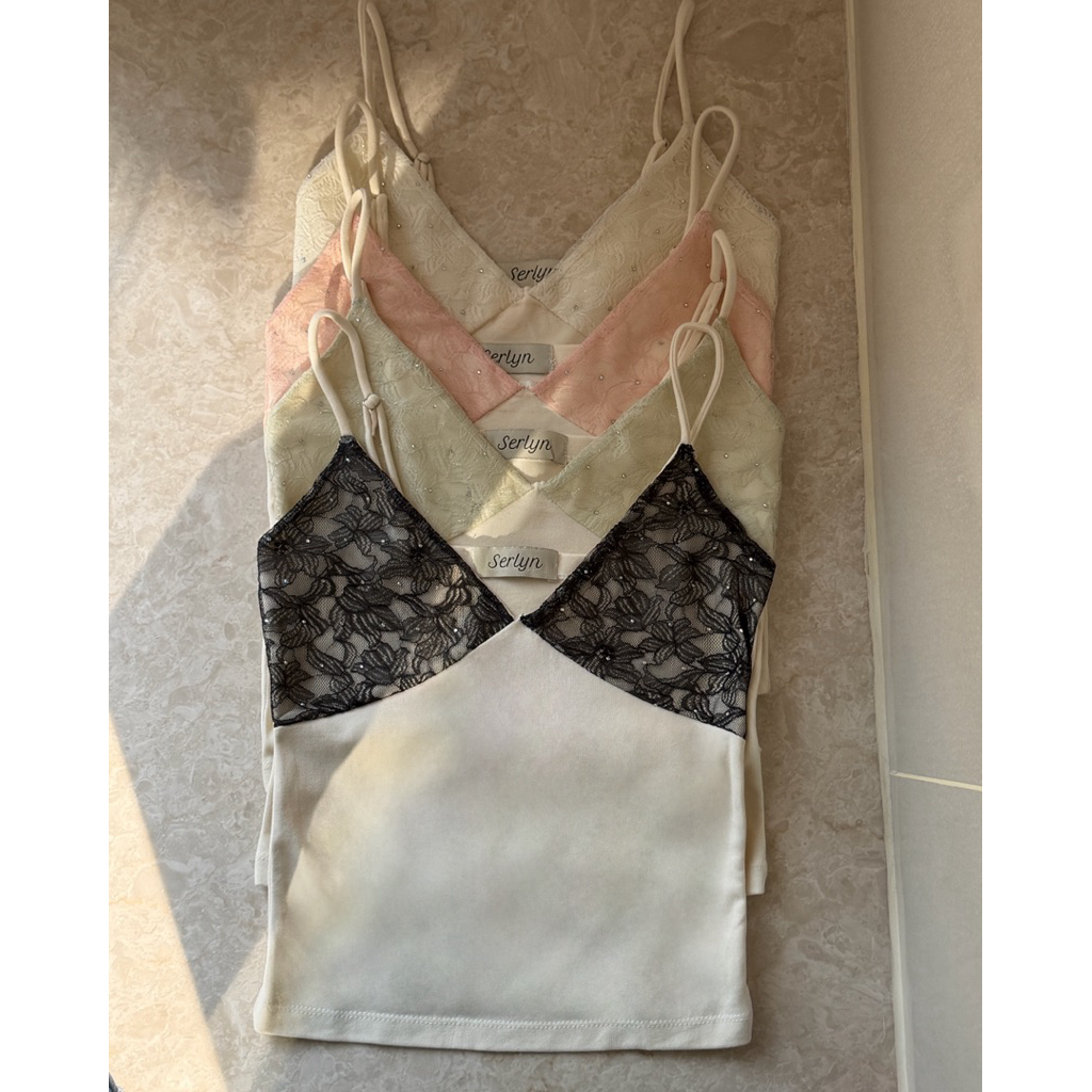 ส่งด่วน Serlyn | Cupid Lace Top  (S-L) ราคา ถูกที่สุด ดีลบีเคเค แกลเลอรีภาพที่ 7