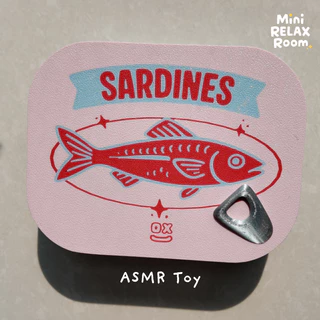 ของเล่นคลายเครียด ASMR ปุ่มกดเสียงเพราะ 3D Print ลายปลากระป๋อง | เสียงคลิกใส (Blue Switch) กดเพลิน ของขวัญสุดครีเอทีฟ