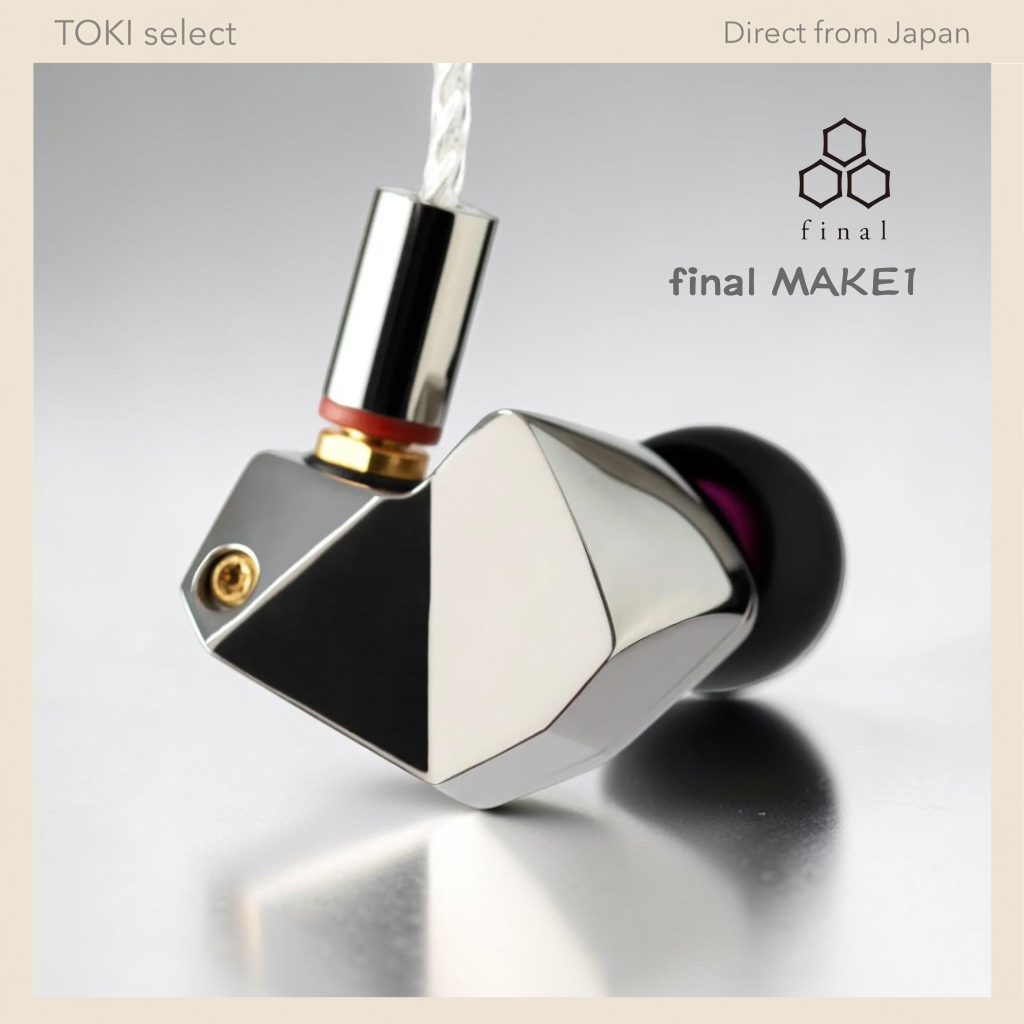 final MAKE1 Wired Earphones Tuning Customizable Sound 3.5mm In Ear Earphones Audio DIY Sound