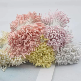 เกสรดอกไม้ เกสรดอกไม้ประดิษฐ์ 380เส้น/มัด สำหรับงาน DIY งานฝีมือ ส่งจากไทย