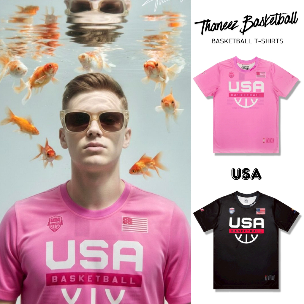 เสื้อยืด เสื้อแขนสั้น Shooting Shirts USA COLLECTION [ มีไซส์ใหญ่ ]