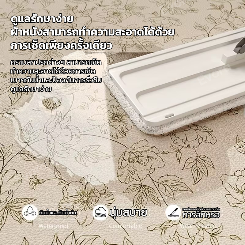 Evora พรมเช็ดเท้า พรมห้องน้ํา ซับน้ำได้ดี พรมกันลื่น นุ่มสบายเท้า แบบแห้งเร็ว คุณภาพสูง รูปที่ 6