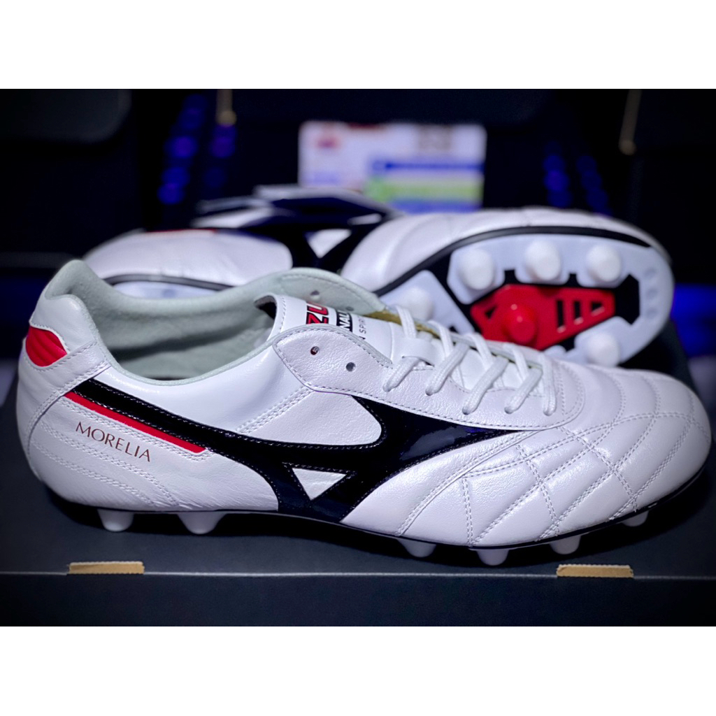 MIZUNO MORELIA M8 40TH 🤍🖤❤️ เจแปน ของแท้100%