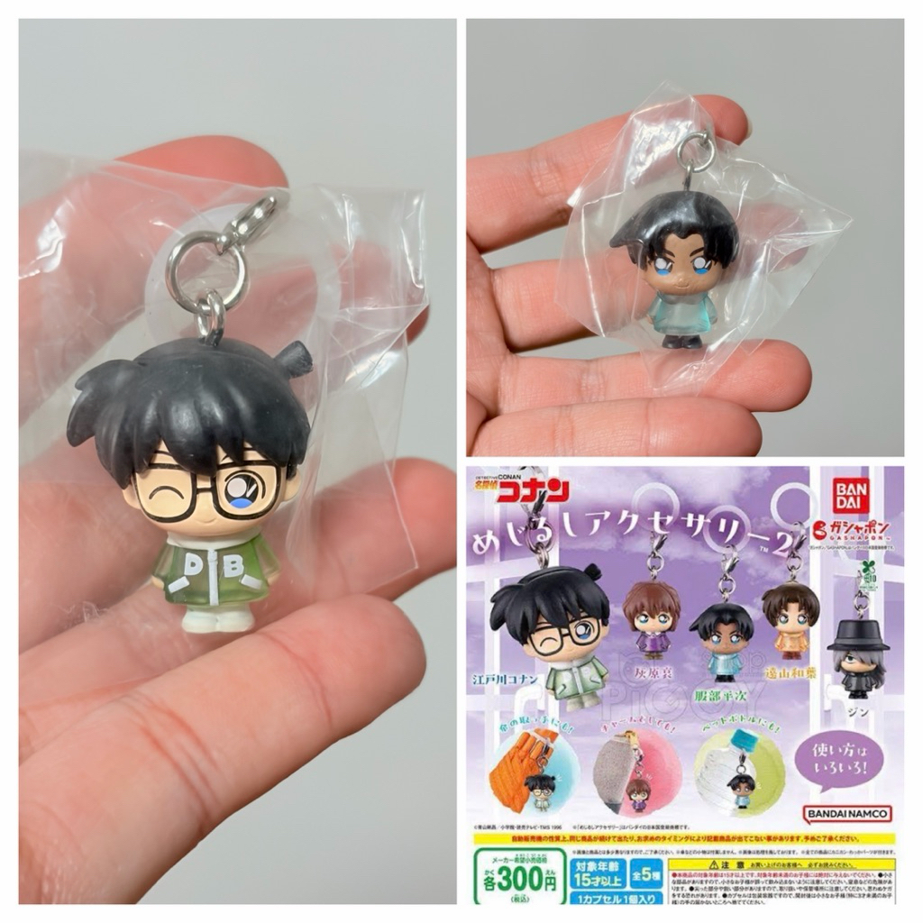 (งานแท้ สินค้ามือสองจากญี่ปุ่น) โมเดล กาชาปอง Gashapon ยอดนักสืบจิ๋วโคนัน Detective Conan โคนัน