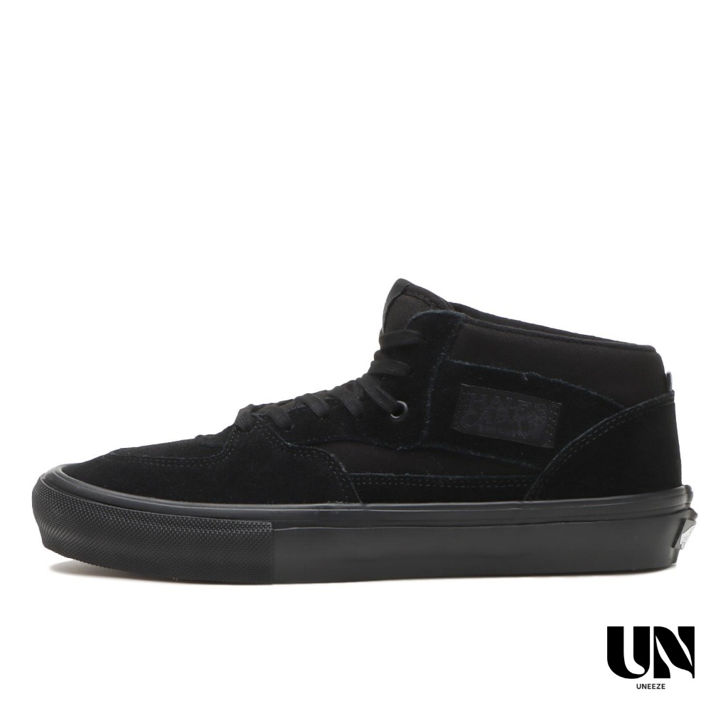 [ของแท้ ส่งไว จากไทย] VANS SKATE HALF CAB - BLACK/BLACK