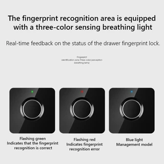 Smart Drawer Lock K16 ล็อคเก๊ะอัจฉริยะ กุญแจลายนิ้วมือ ล็อคลิ้นชัก ล็อคตู้ ไม่ต้องเจาะรู ประกัน 3 ปี