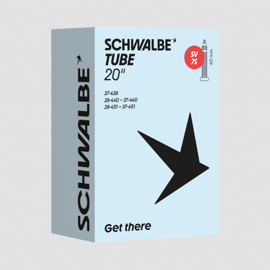 ยางใน SCHWALBE 20 นิ้ว 451 SV7s