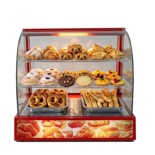 ตู้โชว์สำหรับใช้อุ่นอาหาร Food Display Warmer ตู้อุ่นอาหารรักษาอุณหภูมิอย่างสม่ำเสมอ