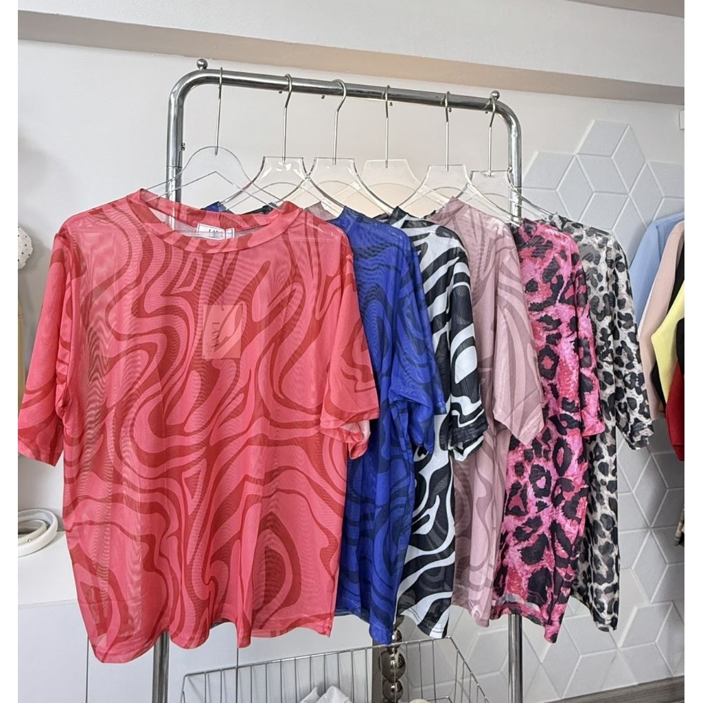 LANA เสื้อคอกลมซีทรู สาวอวบ