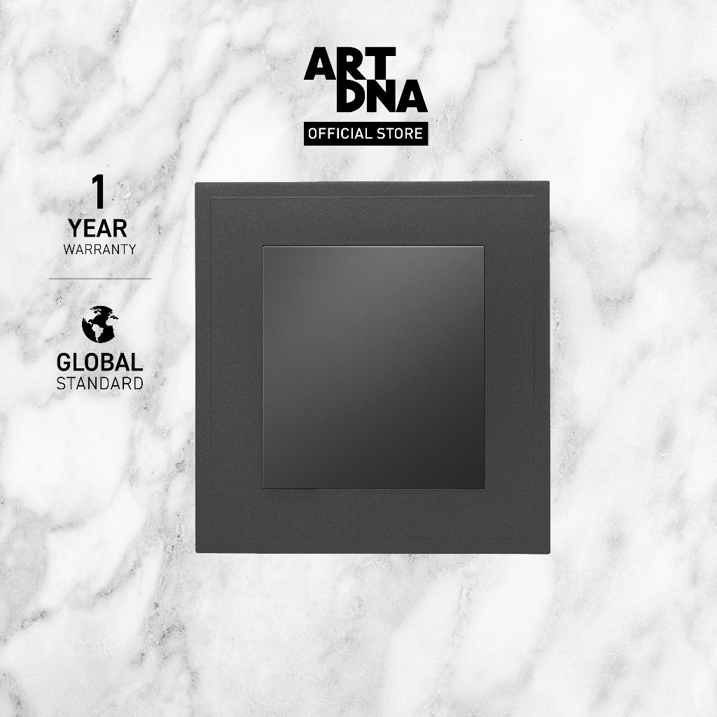 ART DNA รุ่น D3 Frameless  BLANK COVER  ฝาปิดช่องสี White Black Gold และGrey ขนาด 3x3 นิ้ว