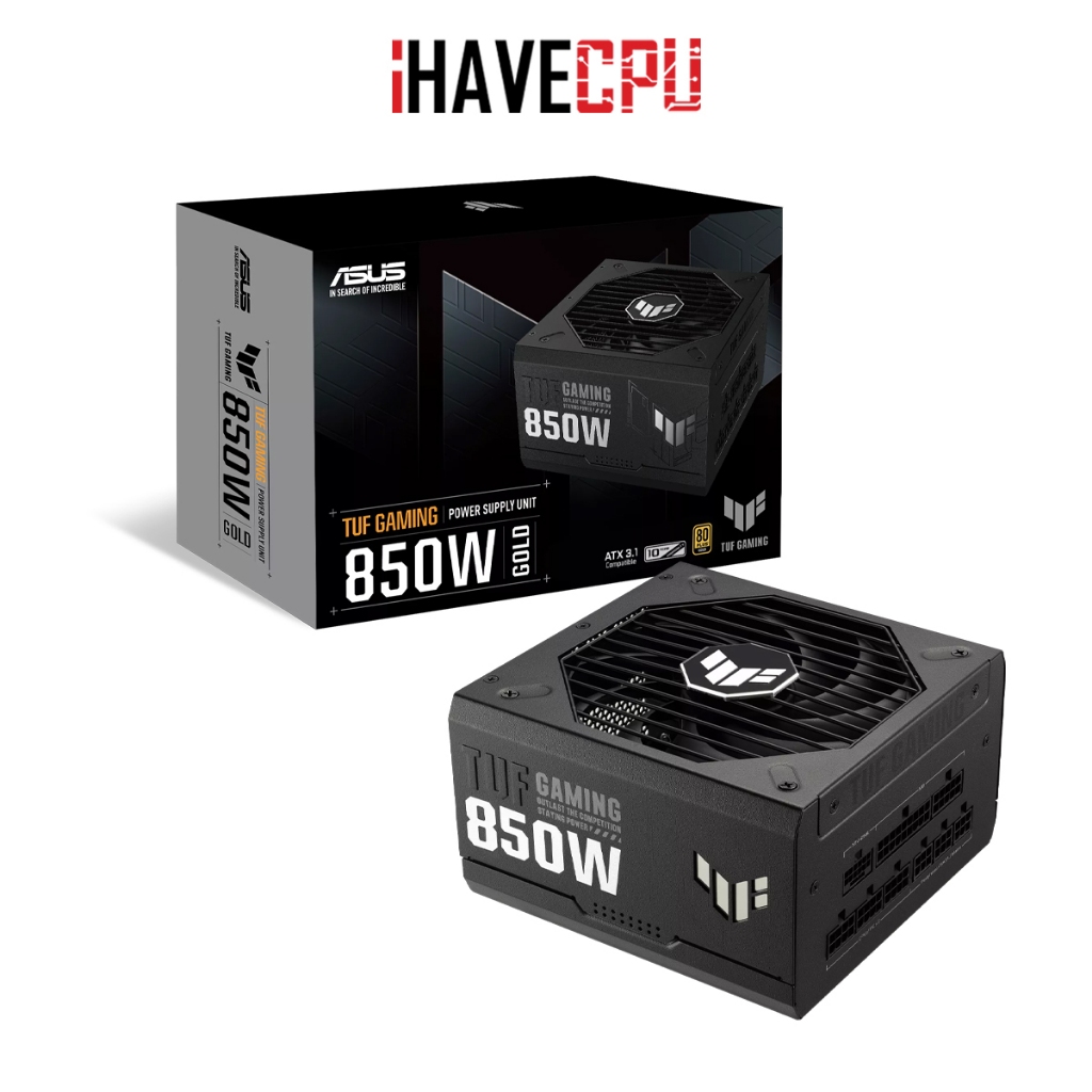 อุปกรณ์จ่ายไฟ (psu) iHAVECPU ASUS TUF GAMING 850G - 850W (80+ GOLD)