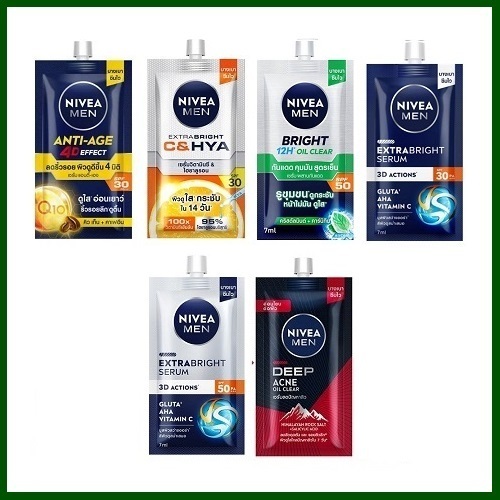 ครีม ซอง นีเวีย เมน เฟช เซรั่ม Nivea Men Face Serum