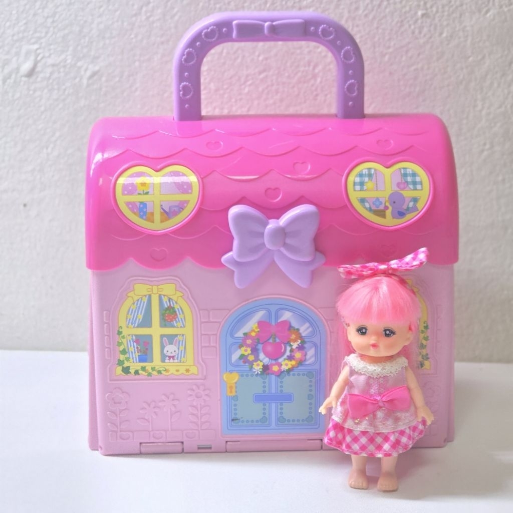 Mell​ ​chan: Pocket Mell-chan เมลจัง​ Little Doll House & Doll Set​ (รหัส.M-PK4)​