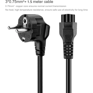 สายไฟคอม 1.5M หัว C5 Power Cable PC Monitor CPU สายจ่ายไฟคุณภาพสูง COD