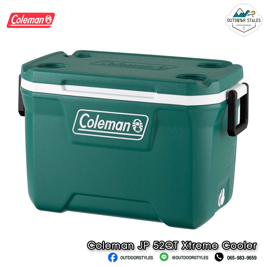 Coleman JP 52QT Xtreme Cooler Evergreen