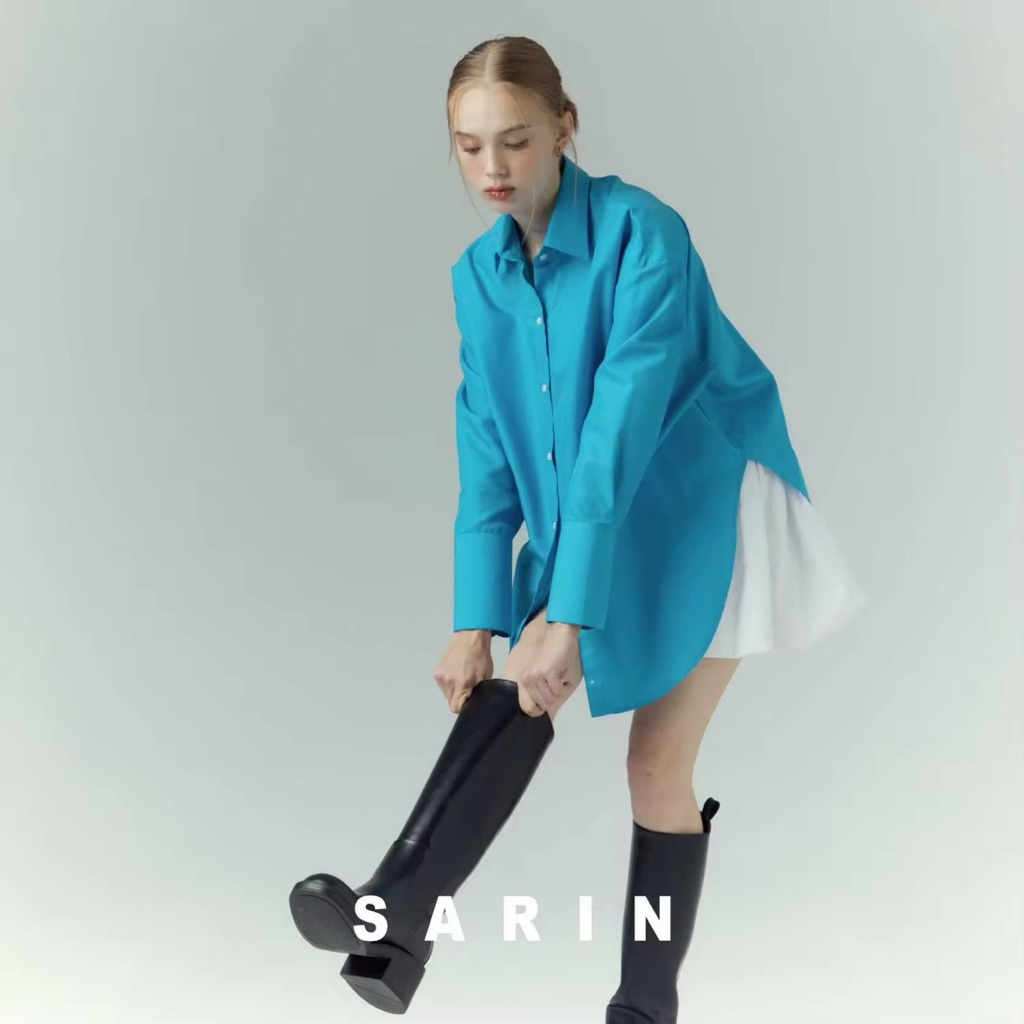 Sarin Herr Shirt สี blue moon รุ่น Sister