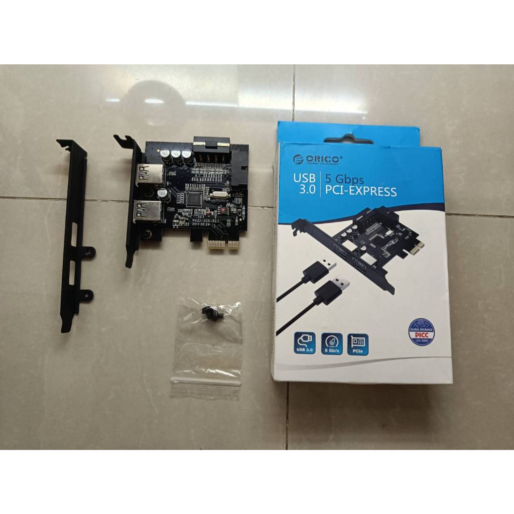USB 3.0 PCIe - Orico PVU3-2O2I-V1 - เพิ่มช่อง มือสอง