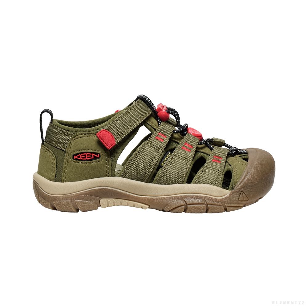 Keen รองเท้าเด็กโต รุ่น Youths' NEWPORT H2 (MARTINI OLIVE/AURA ORANGE)