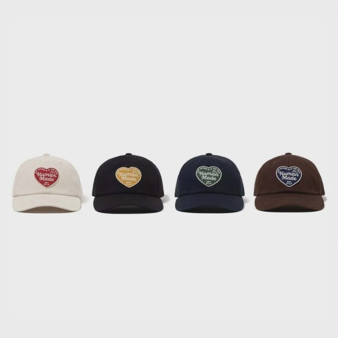 HUMAN MADE 6-PANEL TWILL CAP