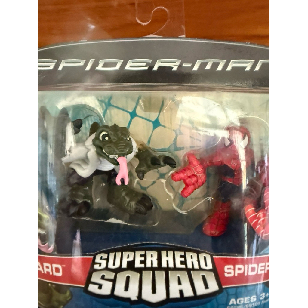 ชุดฟิกเกอร์ Marvel Super Hero Squad รุ่น Spider-Man vs. Lizard จาก Hasbro ปี 2007 (No. 69286)