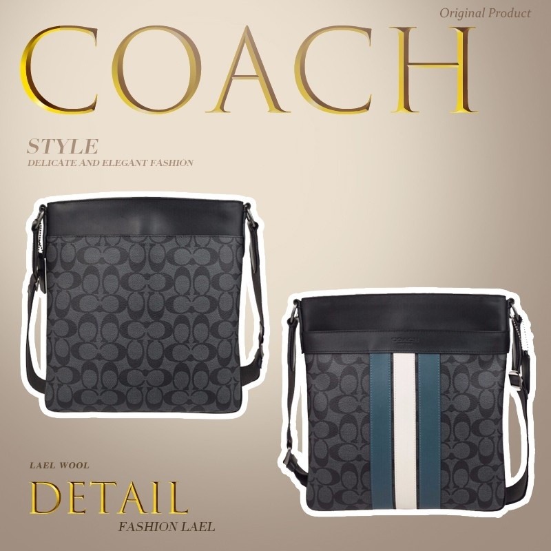 Coâćh พร้อมส่ง🔥 100% กระเป๋า / F71765 F54788 F26068 กระเป๋าสะพายไหล่ผู้ชาย