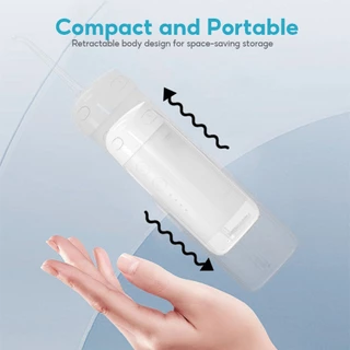 MeeGoo Portable Dental Flosser เครื่องฉีดน้ำฟัน ปรับได้ 4 โหมด 200ml ใช้ได้นาน กันน้ำ IPX7