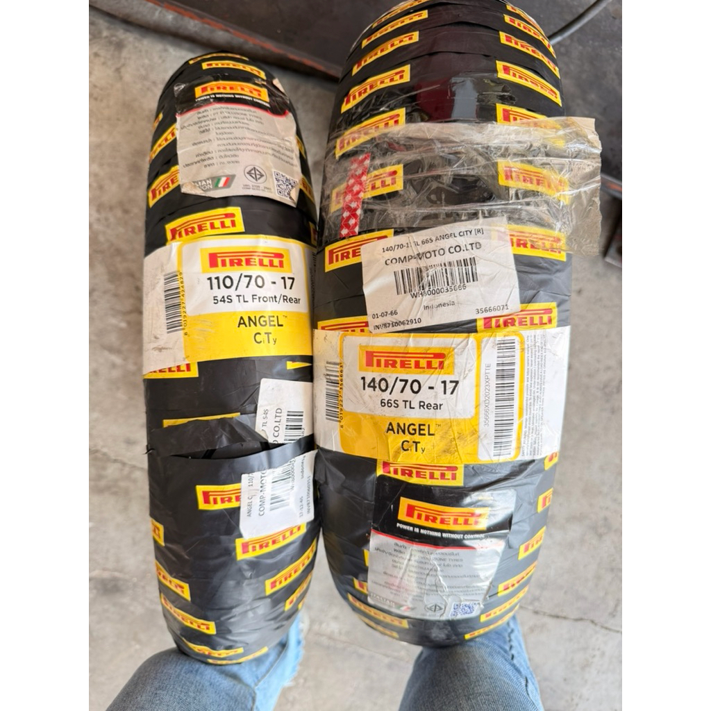 ยางpirelli angel City  ยางเดินทางแบบสปอร์ต