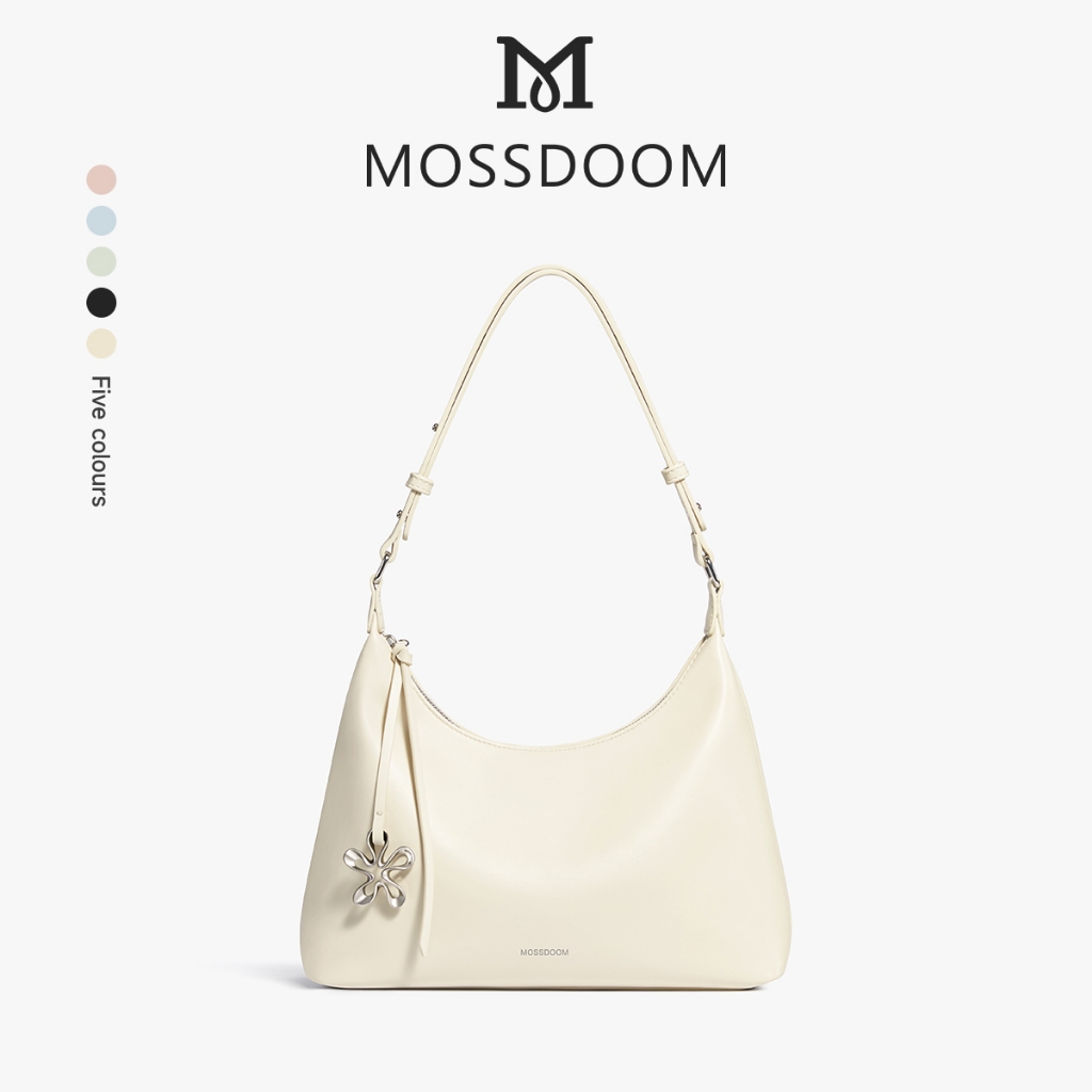 MOSSDOOM Lucena Bag กระเป๋าสะพายไหล่แฟชั่น เรียบหรู แมทช์ได้ทั้งลุคทำงาน & แคชชวล