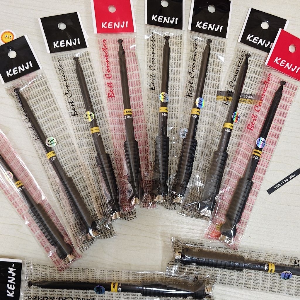 #เสาสไลด์ 7ท่อนสีดำ245,140,150,160,170