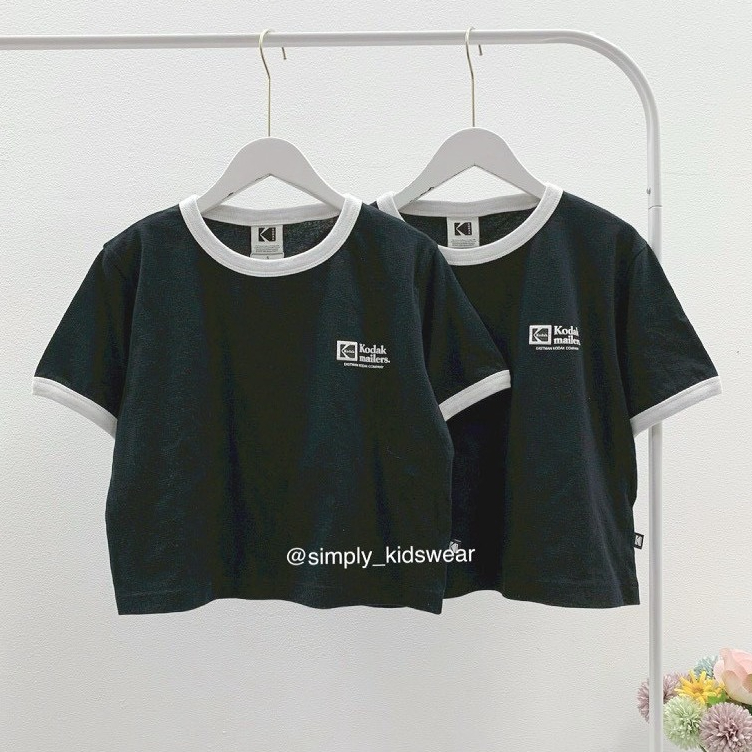 Kodak ringer T-Shirt Women (Black/White)