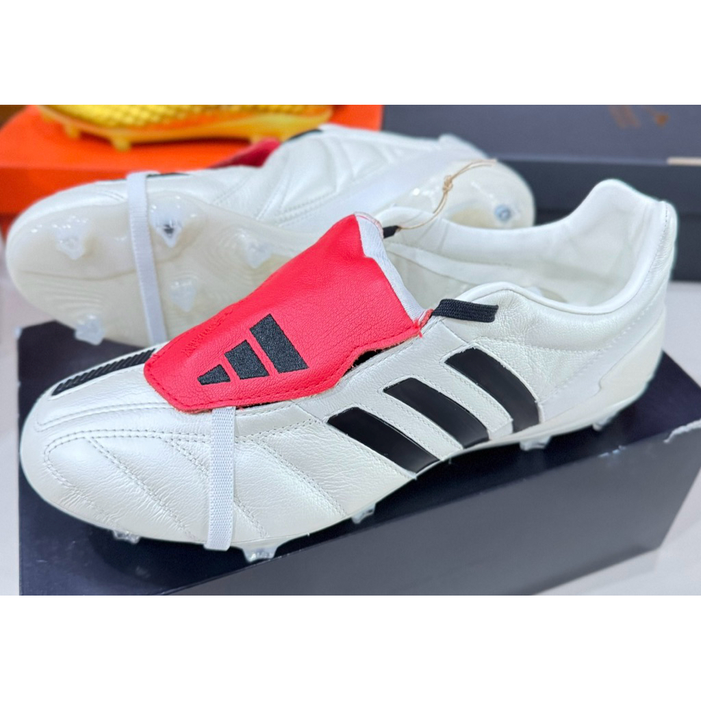 🤍❤️PREDATOR  MANIA ELITE FG made in germany 🇩🇪   ✅ สินค้าของแท้ 💯%