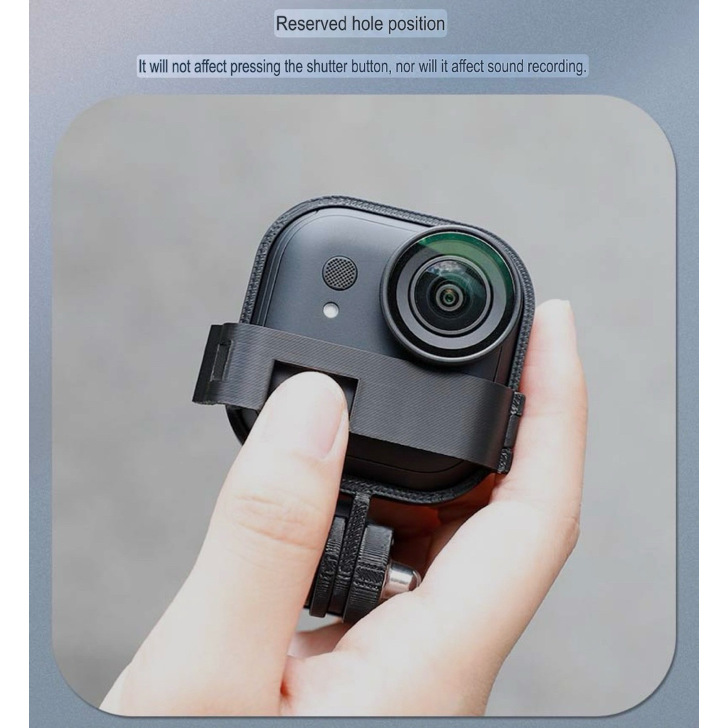 For Insta360 Go Ultra Magnetic hanging neck stand รูปที่ 6