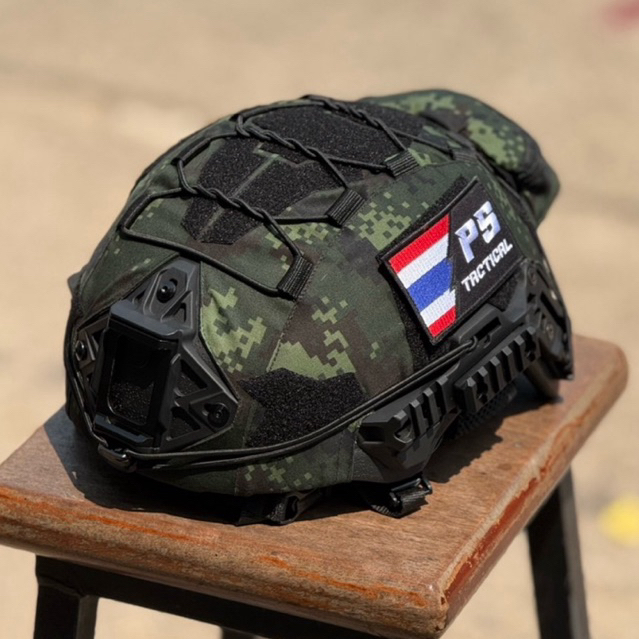 หมวกWendy Exfil 3.0พร้อมผ้าคลุม ทบ.Cover helmet