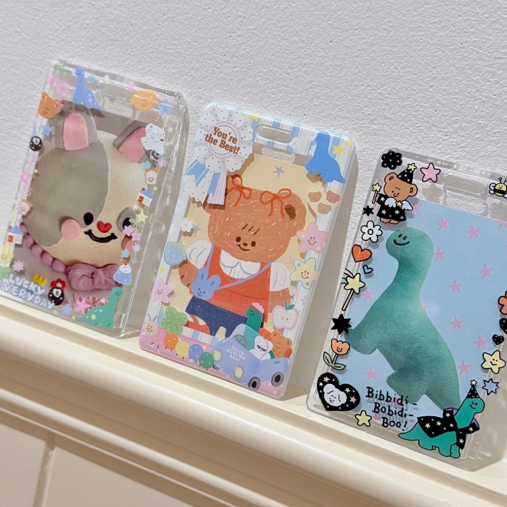 มีลายใหม่! Lovely Cardbox กรอบใส่การ์ดลายน่ารัก ใส่บัตรคอนโด การ์ดไอดอล มี3ลาย | Stickwithme4ev