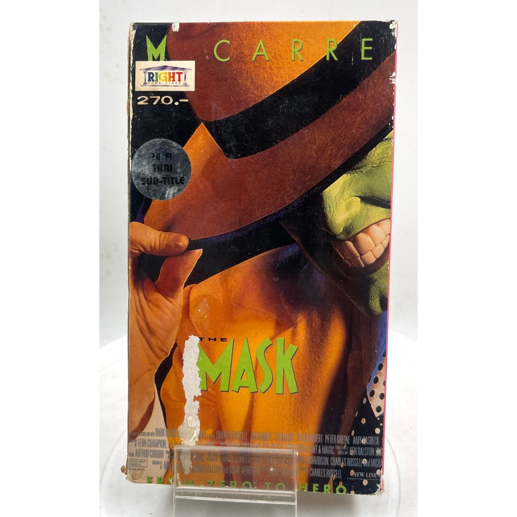 VIDEO VHS The Mask หน้ากากเทวดา (1994) เสียงอังกฤษ ซับภาษาไทย
