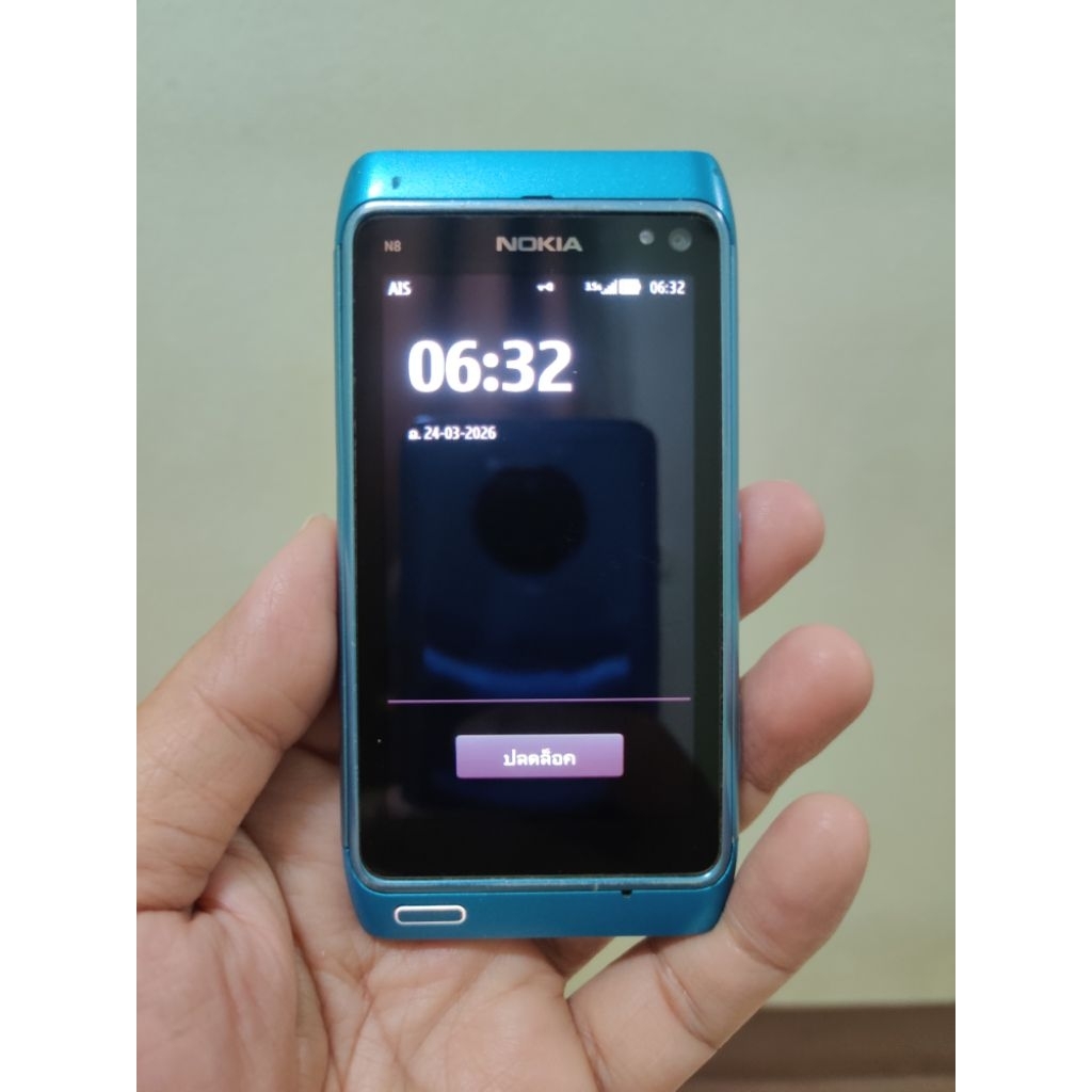 Nokia N8 สีฟ้า (งานสะสม/ใช้งานได้)