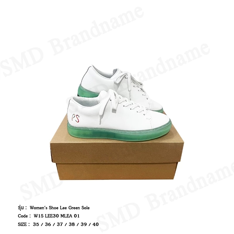 Paul Smith รองเท้าผ้าใบผู้หญิง รุ่น Women's Shoe Lee Green Sole Code: W1S LEE30 MLEA 01