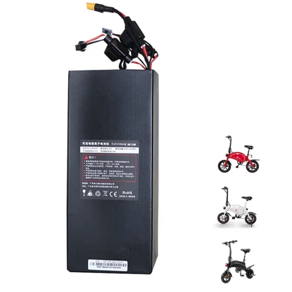 แบตเตอรี่ จักรยานไฟฟ้า DYU D1 D2 D3 แบรนด์ DYU