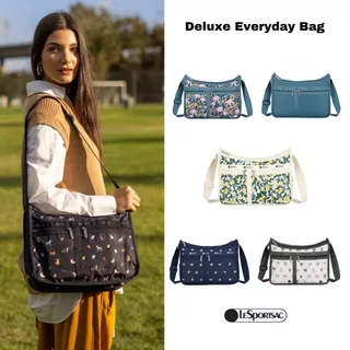 Lesportsac Deluxe Everyday Bag กระเป๋าสะพายข้างพาดลำตัว Style 7507