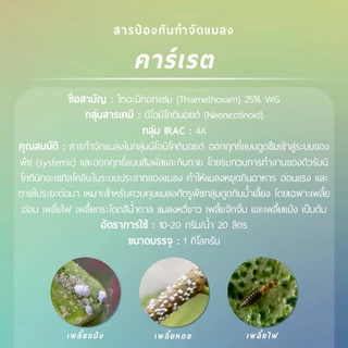 คาร์เรต (ไทอะมีทอกแซม 25% WG) 1 กิโลกรัม