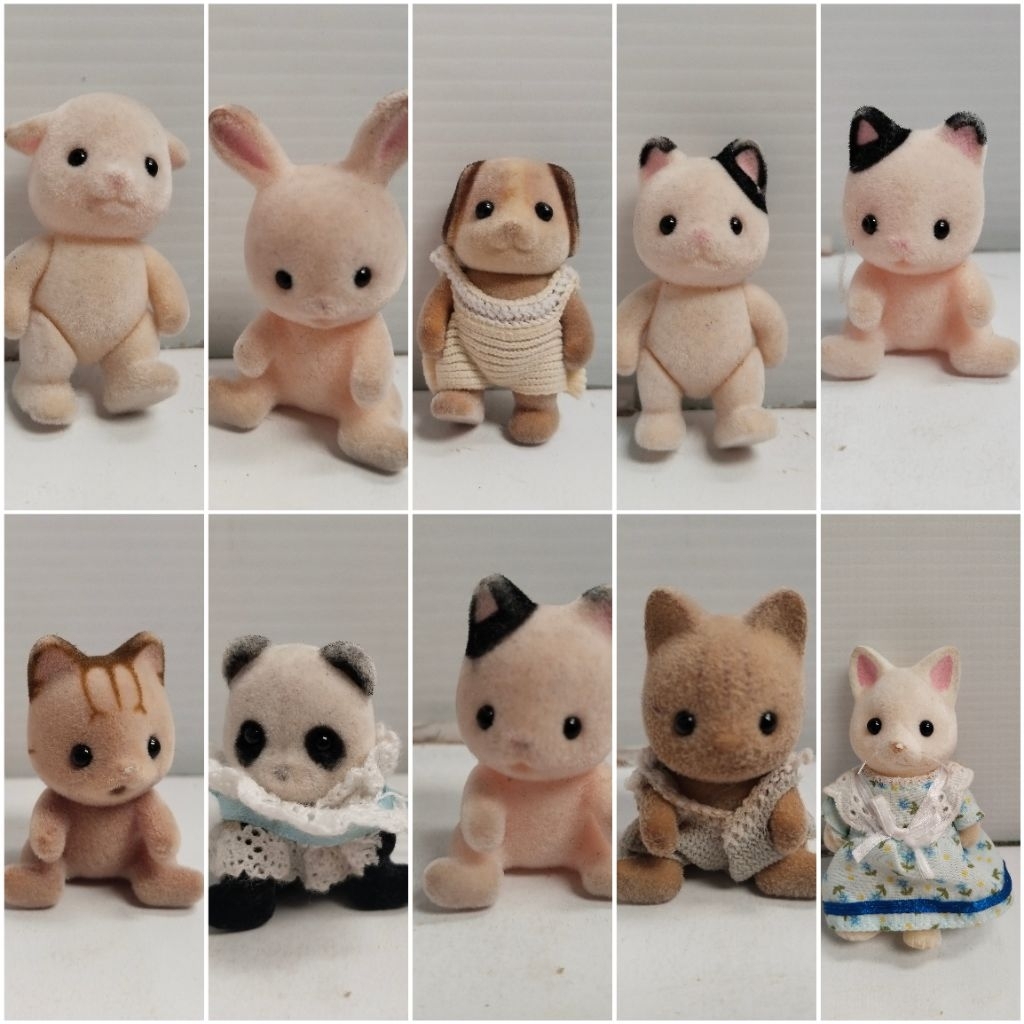 มือสองญี่ปุ่น ตุ๊กตา Silvanian งานแท้ทุกตัว บางตัวมีตำหนิหน่อยนะคะ